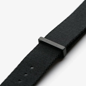 Black Nylon Watch Strap
