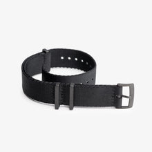 Black Nylon Watch Strap