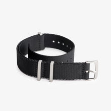 Black Nylon Watch Strap