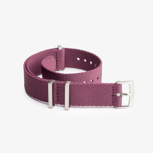 🎁 Burgundy Nylon Watch Strap