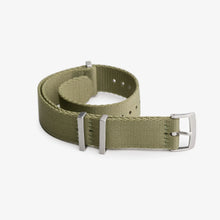 Khaki Green Nylon Watch Strap