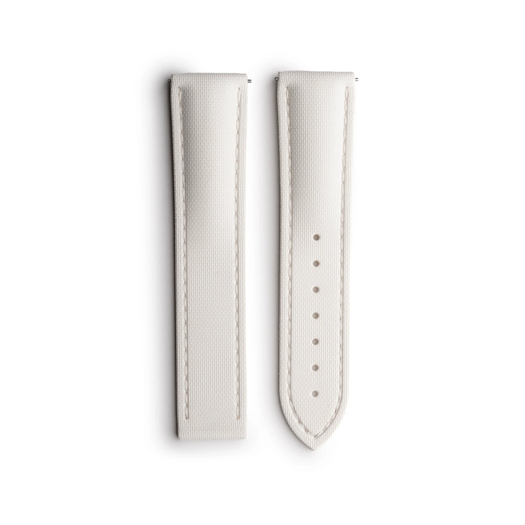 Loop-less™ HydroFlex™ | Nova Light Edition | White Strap with White Stitching